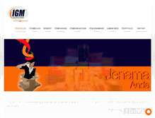 Tablet Screenshot of jenamahalal.com
